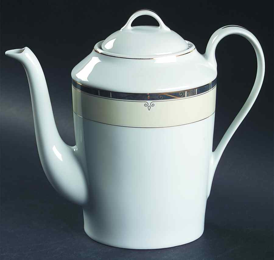 Scala Gray Coffee Pot & Lid by Philippe Deshoulieres-1