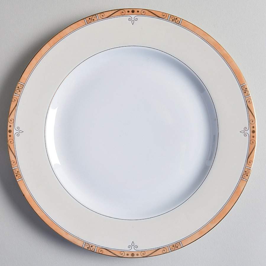 Scala Peach Salad Plate by Philippe Deshoulieres-1