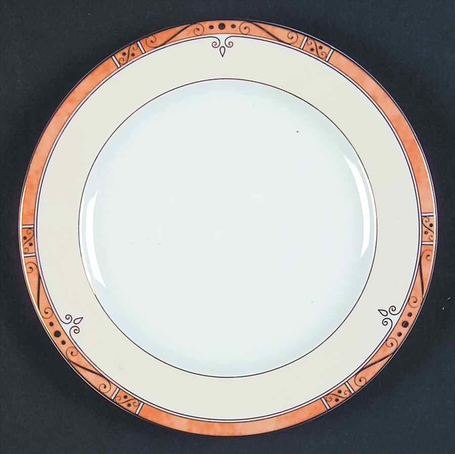 Scala Peach Bread & Butter Plate by Philippe Deshoulieres-1
