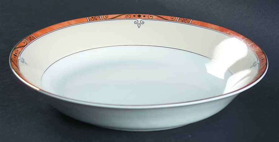 Scala Peach Soup/Cereal Bowl by Philippe Deshoulieres-1
