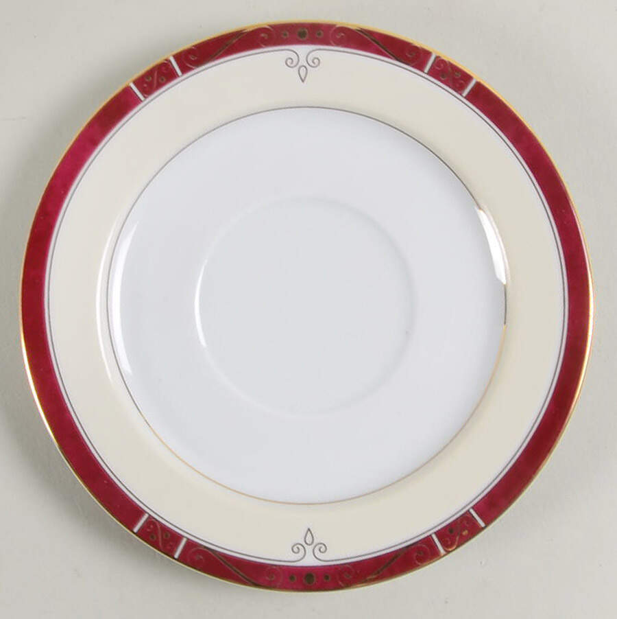 Scala Rubis Saucer for Demitasse Cup by Philippe Deshoulieres-1