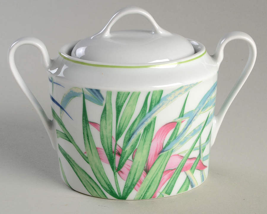 Tahiti Sugar Bowl & Lid by Philippe Deshoulieres-1