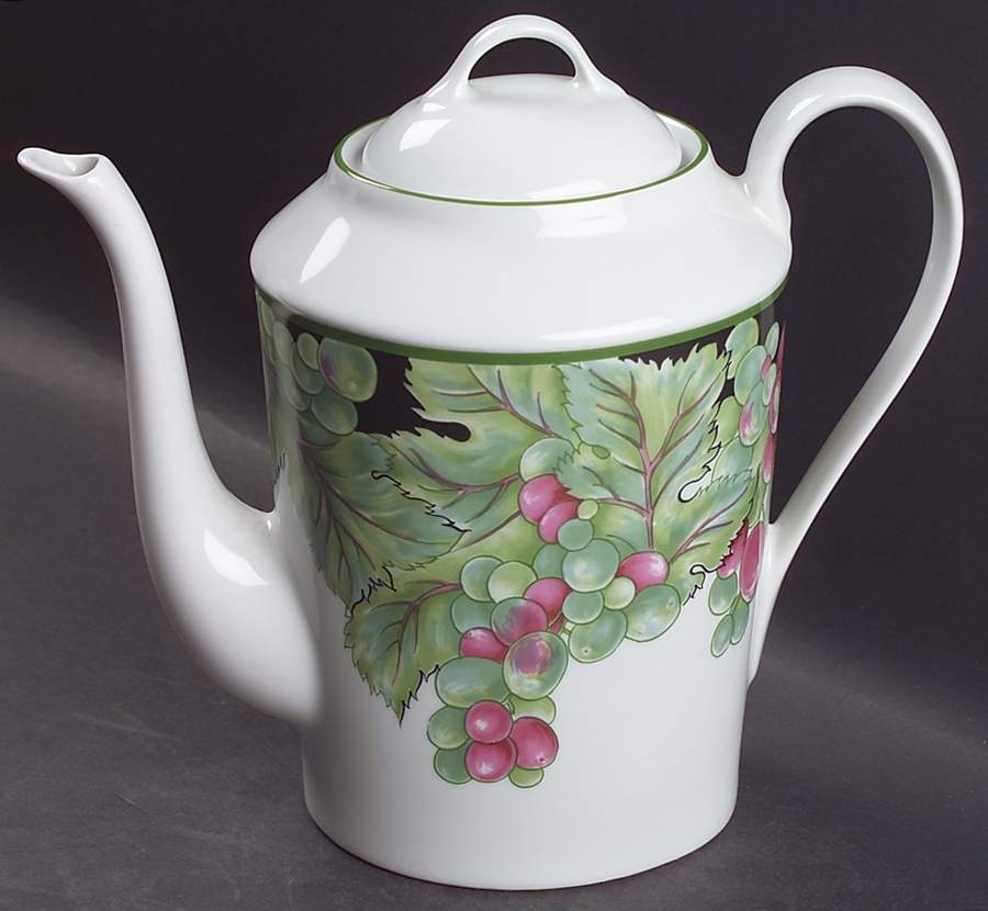 Vendanges Coffee Pot & Lid by Philippe Deshoulieres-1