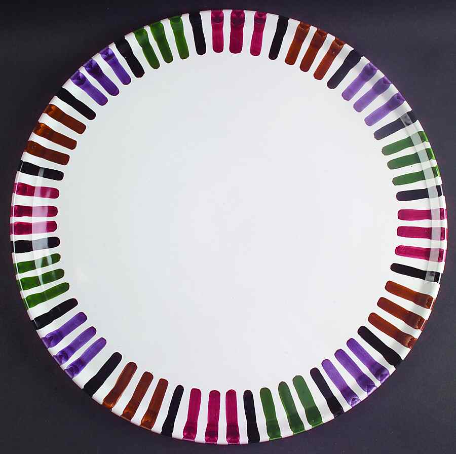 Bello Cake Plate by Deruta (Italy)-1