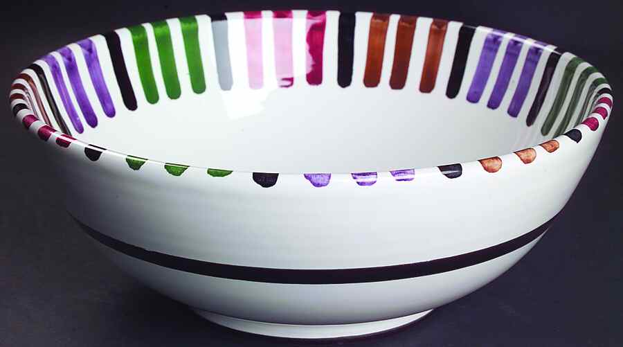 Bello 9" Salad Serving Bowl by Deruta (Italy)-1