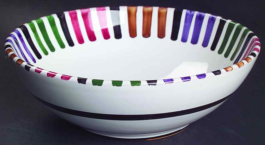 Bello 8" Soup/Pasta Bowl by Deruta (Italy)-1