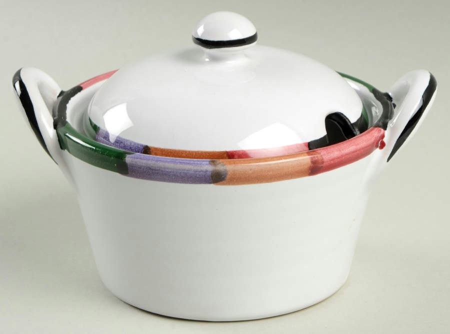 Circo Marmalade & Lid by Deruta (Italy)-1