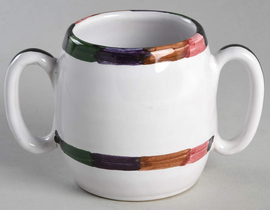 Circo Sugar Bowl No Lid by Deruta (Italy)-1