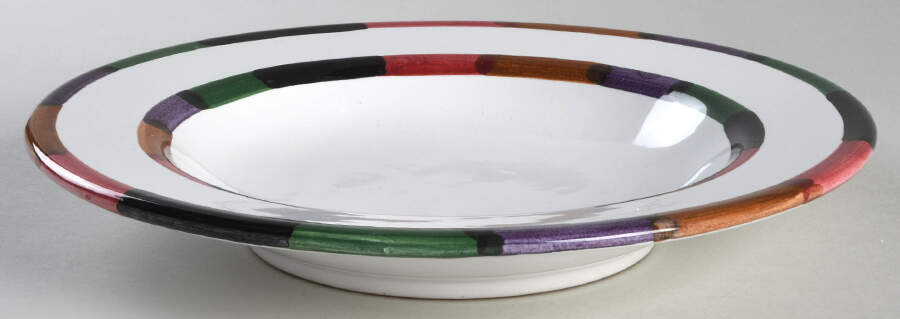 Circo Large Rim Soup Bowl by Deruta (Italy)-1