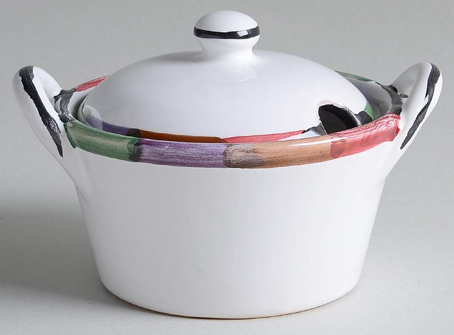 Circo Jam/Jelly & Lid by Deruta (Italy)-1