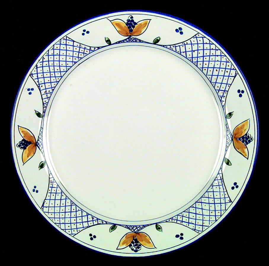 DER2 Dinner Plate by Deruta (Italy)-1