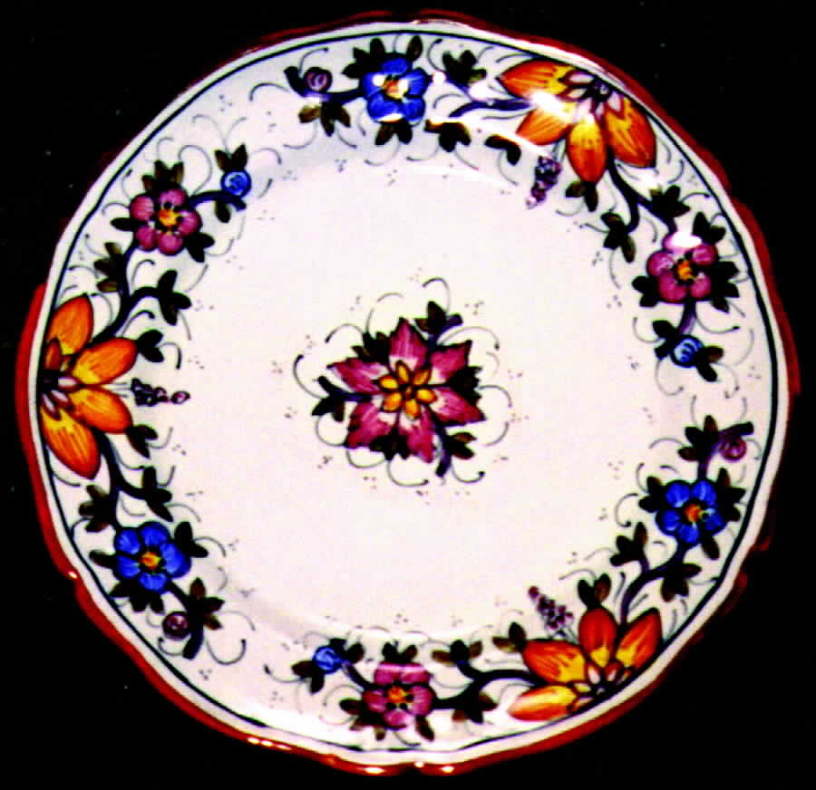 DER3 Dinner Plate by Deruta (Italy)-1