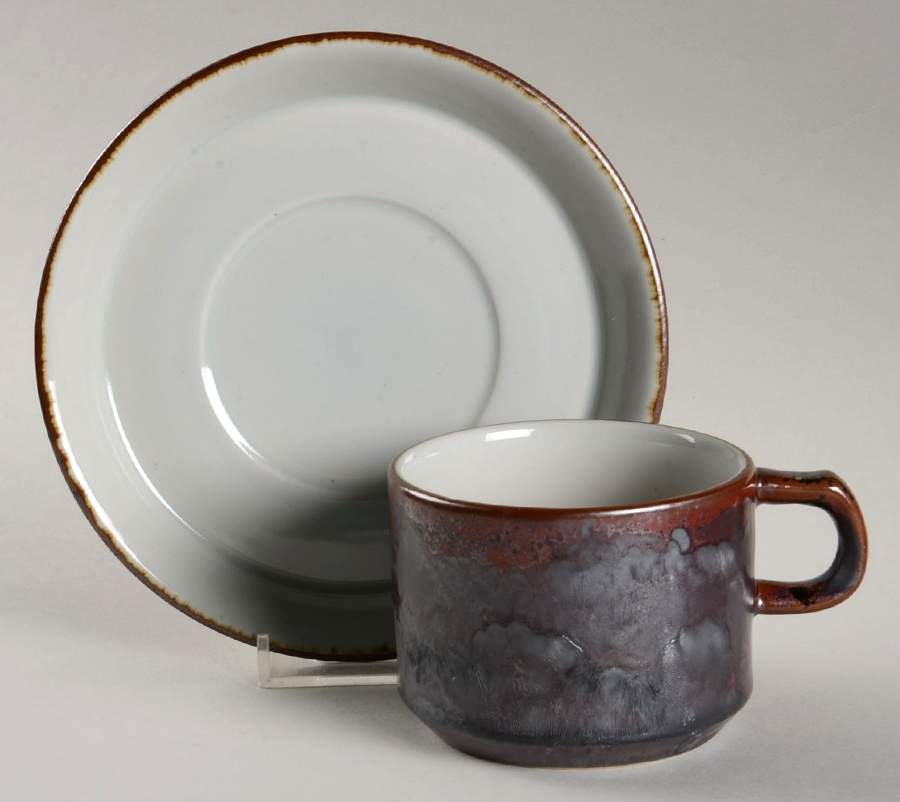 Thule Flat Cup & Saucer Set by Desiree-1
