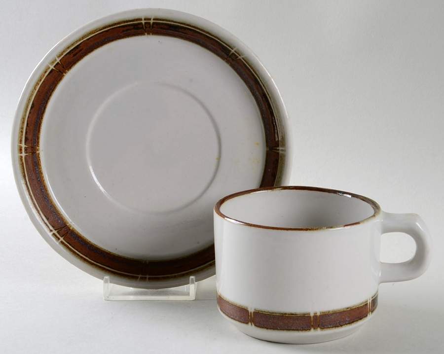 Selandia Flat Cup & Saucer Set by Desiree-1