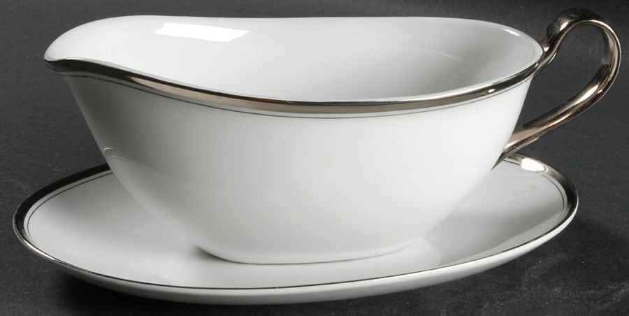 Happiness Gravy Boat & Underplate/Relish by Deville-1