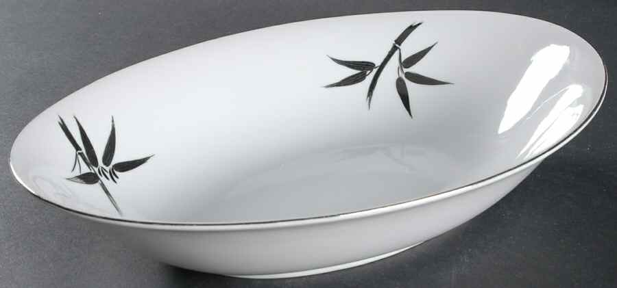Matrimony 10" Oval Vegetable Bowl by Deville-1