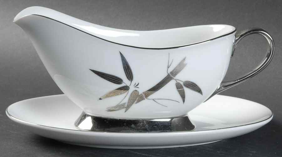 Matrimony Gravy Boat & Underplate by Deville-1