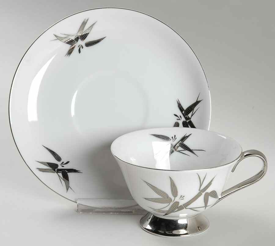Matrimony Footed Cup & Saucer Set by Deville-1