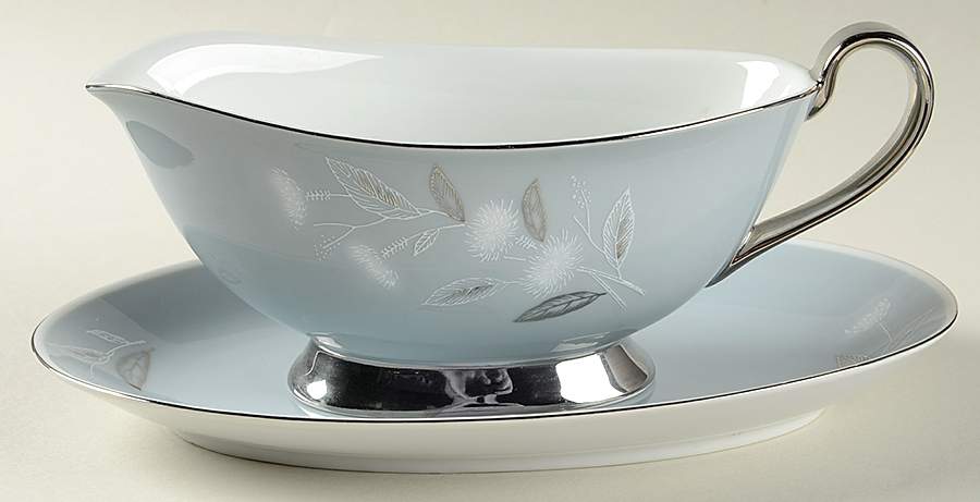 Sapphire Gravy Boat & Underplate/Relish by Deville-1