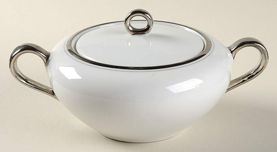 Wedding Bells Sugar Bowl & Lid by Deville-1