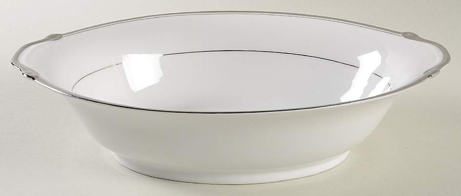 Wedding Bells 10" Oval Vegetable Bowl by Deville-1
