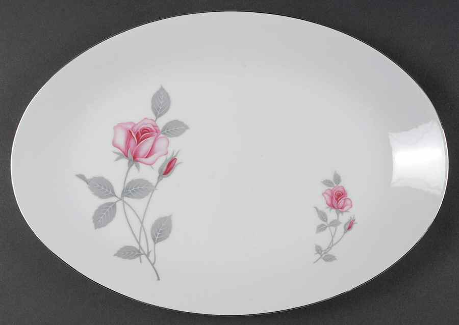 Zephyr 14" Oval Serving Platter by Deville-1