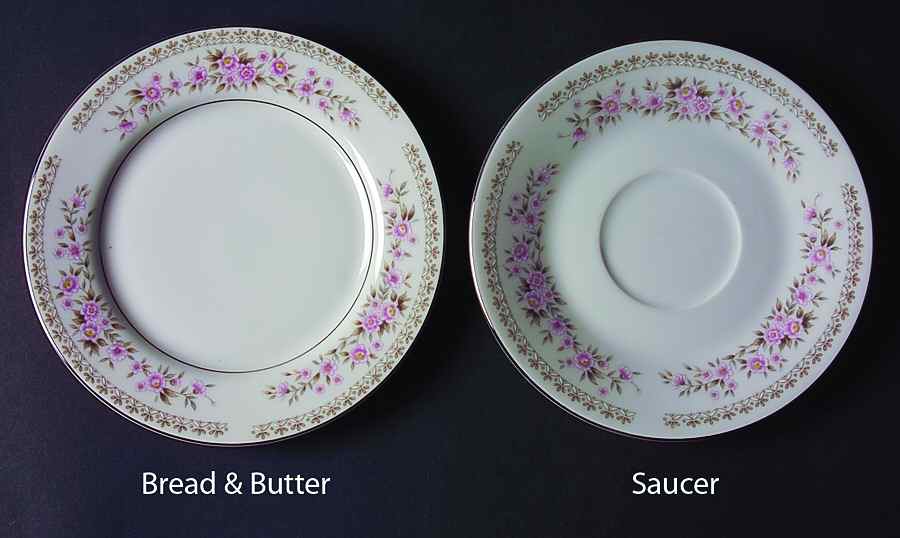 Alexandria Bread & Butter Plate by Diamond (Japan)-1