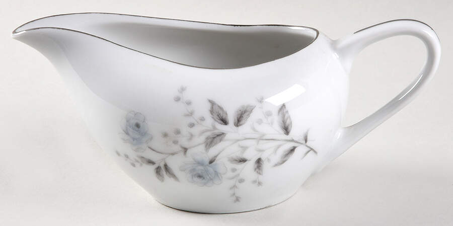 Blue Rose Creamer by Diamond (Japan)-1