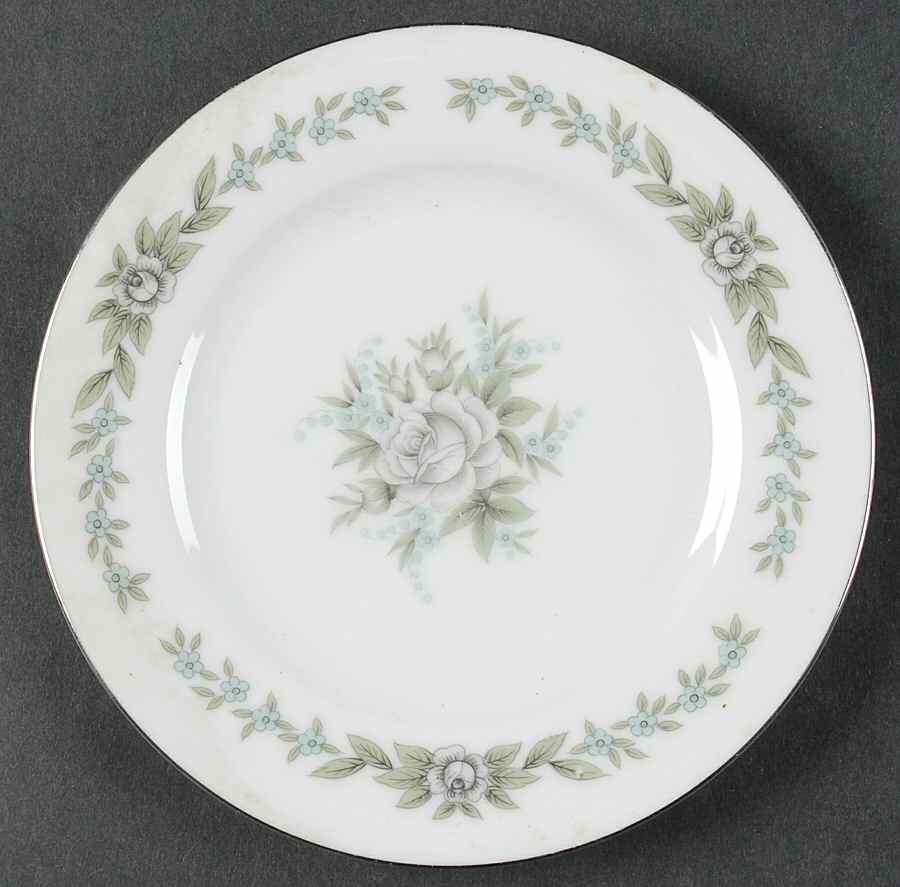 Bouquet Bread & Butter Plate by Diamond (Japan)-1