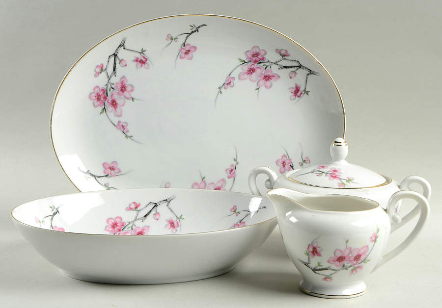 Cherry Blossom 5 Piece Hostess Set by Diamond (Japan)-1