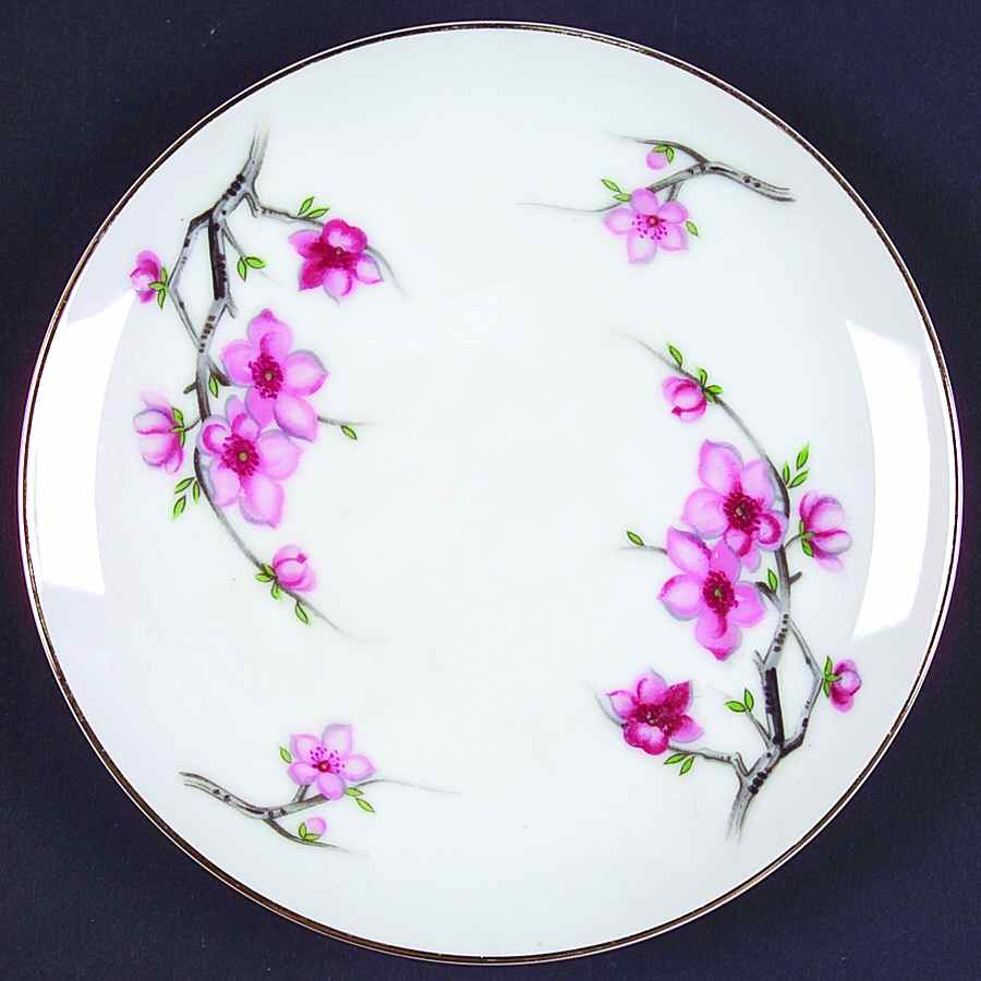 Cherry Blossom Bread & Butter Plate by Diamond (Japan)-1
