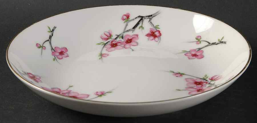 Cherry Blossom Coupe Soup Bowl by Diamond (Japan)-1