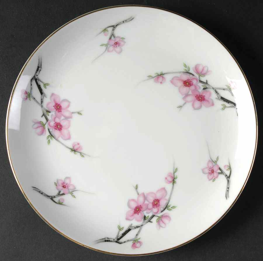 Cherry Blossom Salad Plate by Diamond (Japan)-1