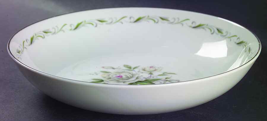 Romance 9" Round Vegetable Bowl by Diamond (Japan)-1