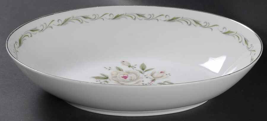 Romance 10" Oval Vegetable Bowl by Diamond (Japan)-1