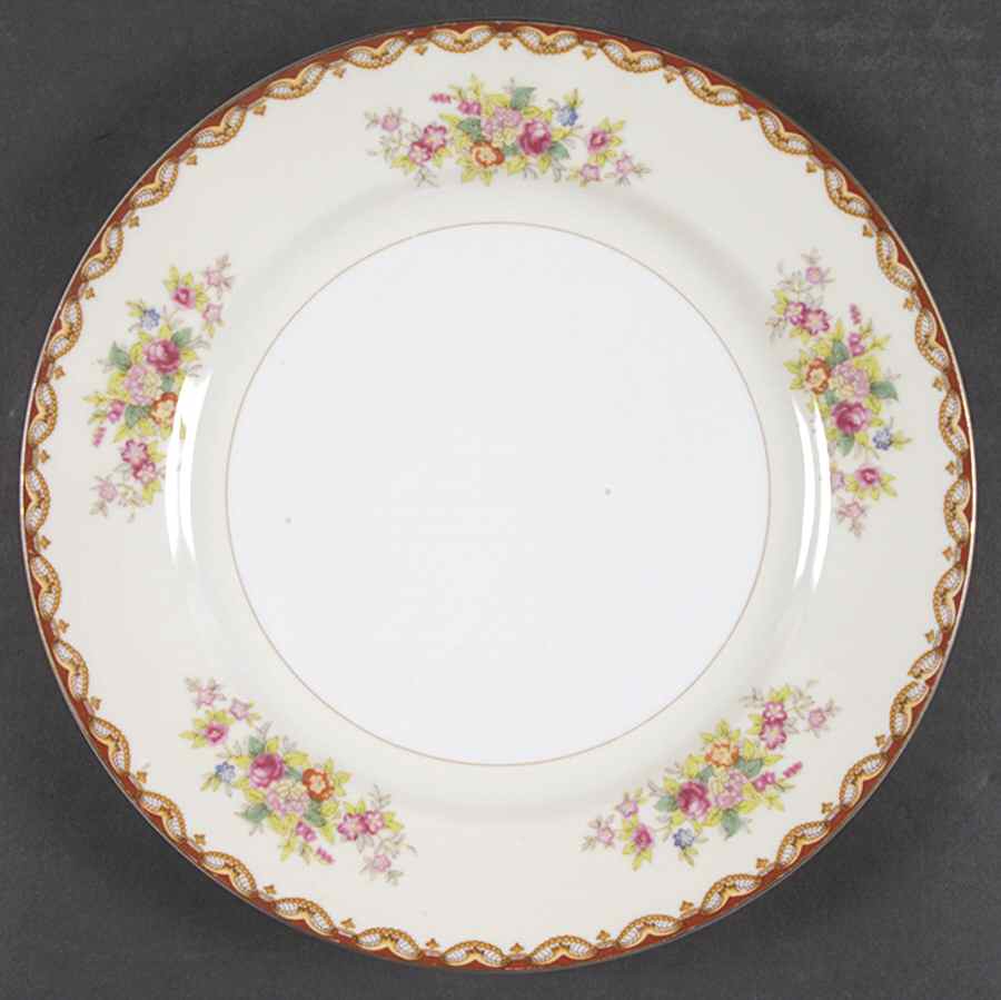 Roslyn Luncheon Plate by Diamond (Japan)-1