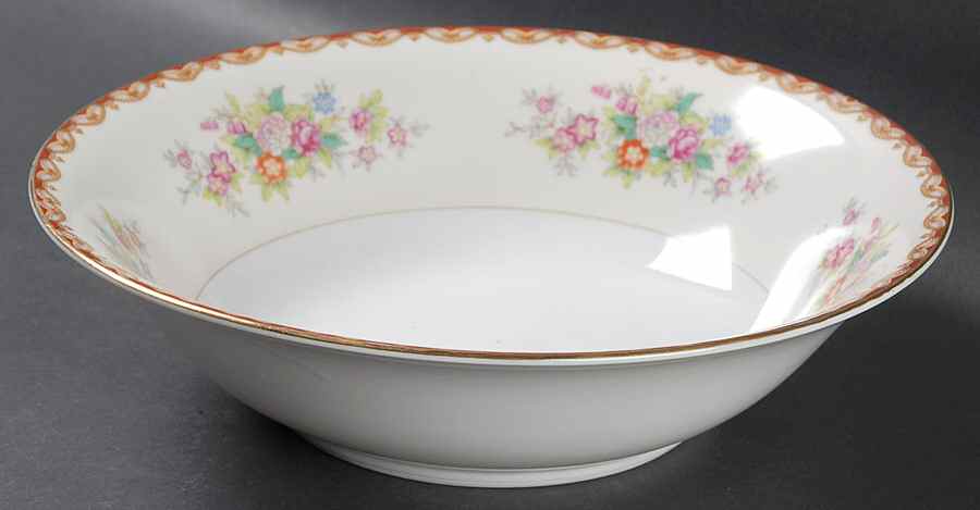 Roslyn 9" Round Vegetable Bowl by Diamond (Japan)-1