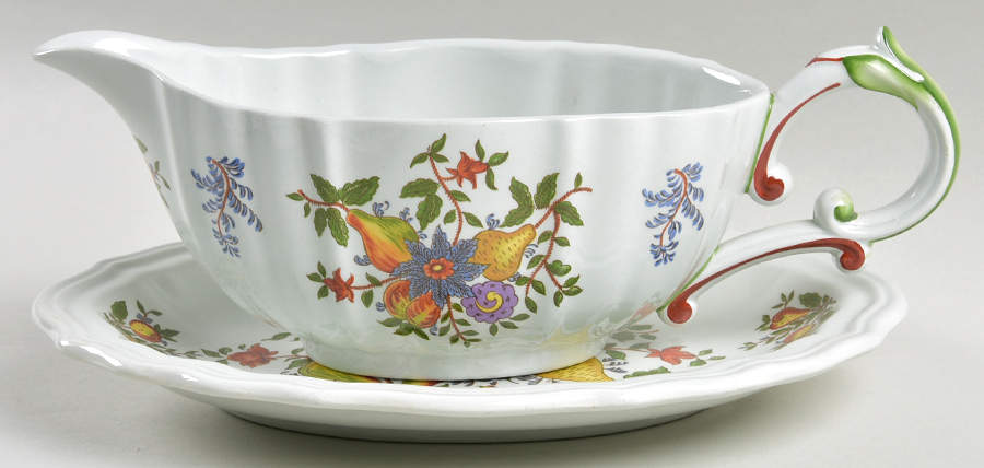 Pescara Gravy Boat & Underplate by Diamondstone-1