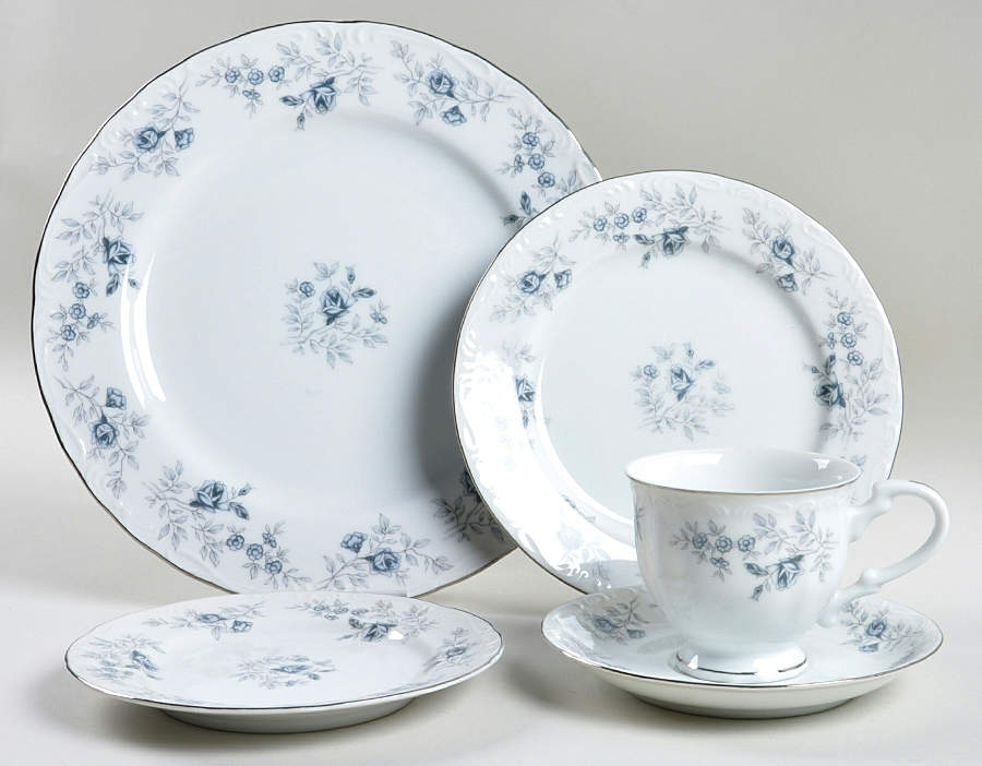 Baroque Bleu 5 Piece Place Setting by Daniele-1