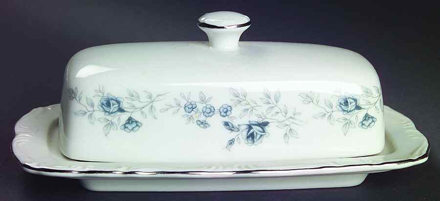 Baroque Bleu 1/4 Lb Covered Butter by Daniele-1