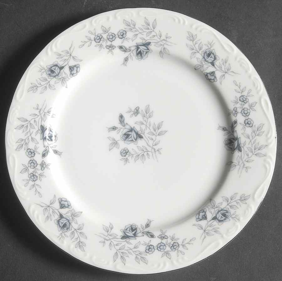 Baroque Bleu Salad Plate by Daniele-1