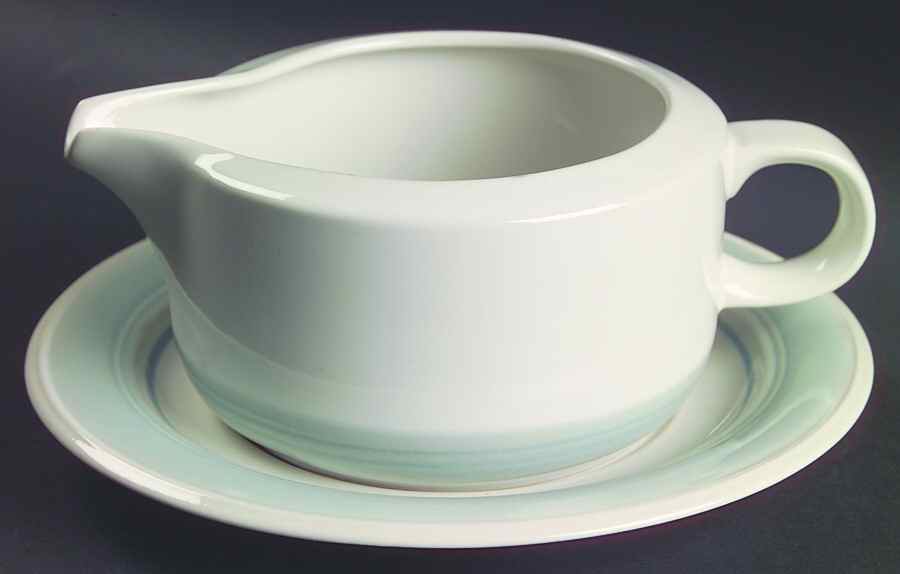 Blue Mist Gravy Boat & Underplate by Daniele-1