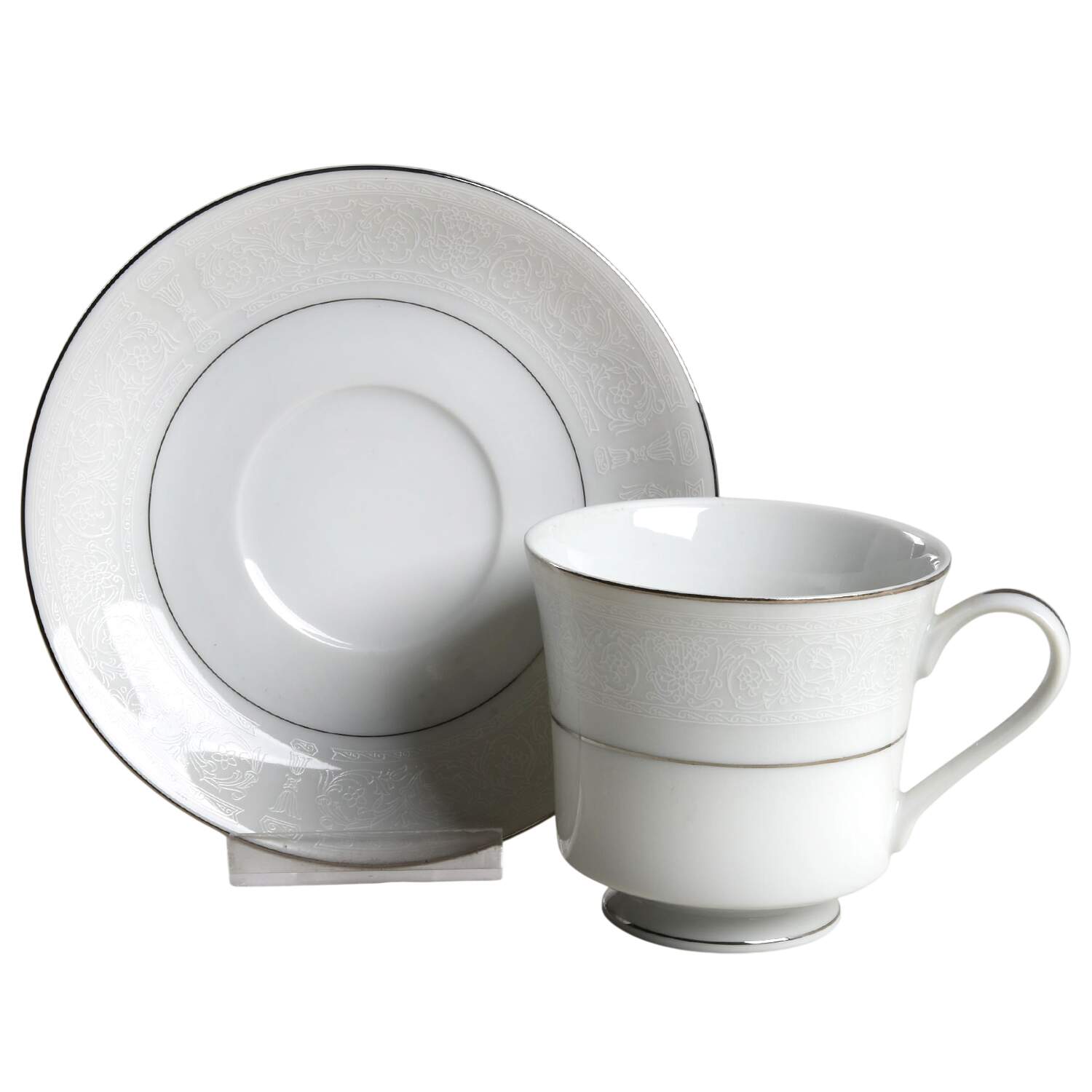 Demure Footed Cup & Saucer Set by Daniele-1