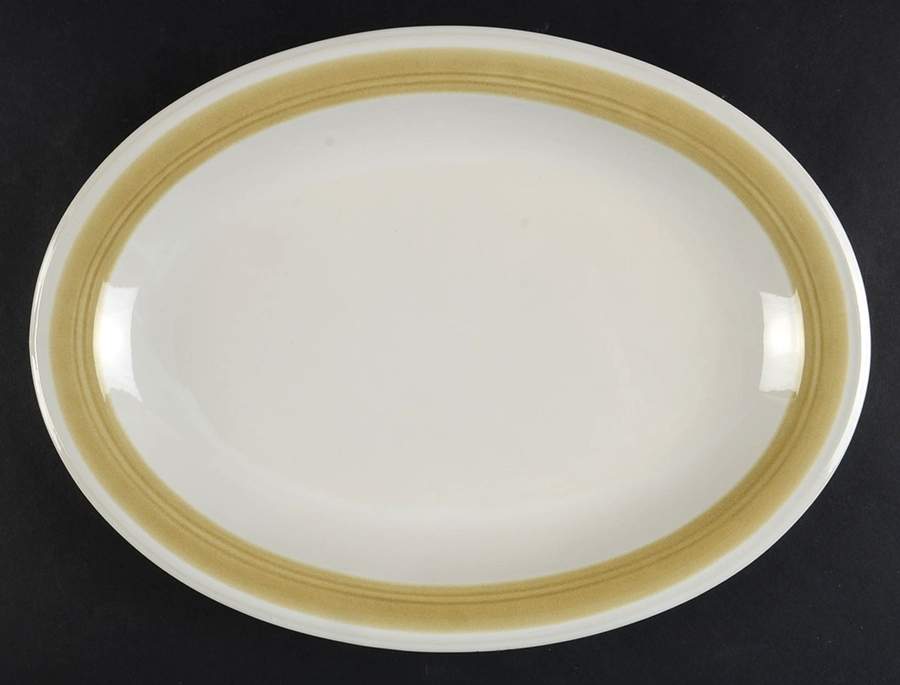 Pebbled Shore 12" Oval Serving Platter by Daniele-1