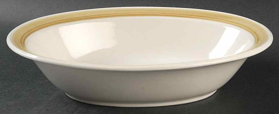 Pebbled Shore 10" Oval Vegetable Bowl by Daniele-1