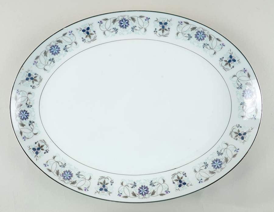 Denby 16" Oval Serving Platter by Dolphin-1