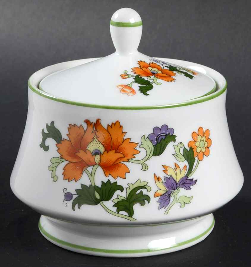 Olympus Sugar Bowl & Lid by Dolphin-1