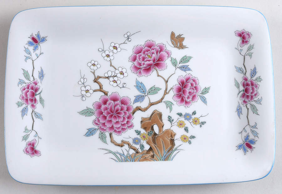 Rosetta Large Sandwich Tray by Dolphin-1