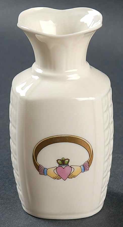 Claddagh 3" Bud Vase by Donegal Parian-1
