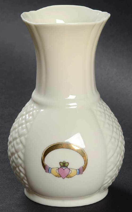 Claddagh 5" Vase by Donegal Parian-1